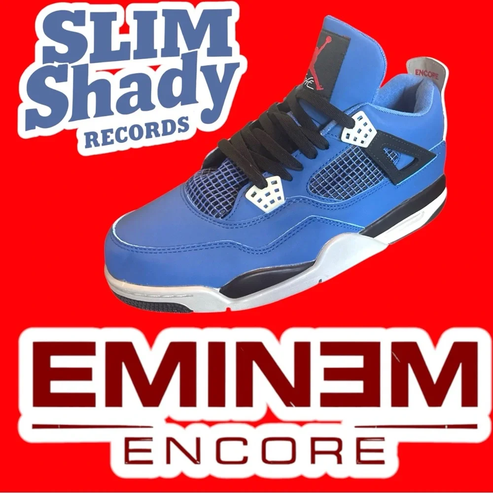 Eminem Encore 4 Blue and Black Athletic - Picture 2 of 11